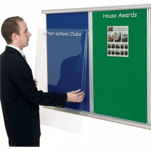 The Mini Scroll Multi-Bank Anti-Tamper Notice Board